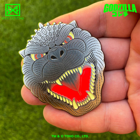 Godzilla Enamel Pin by Bruce Yan