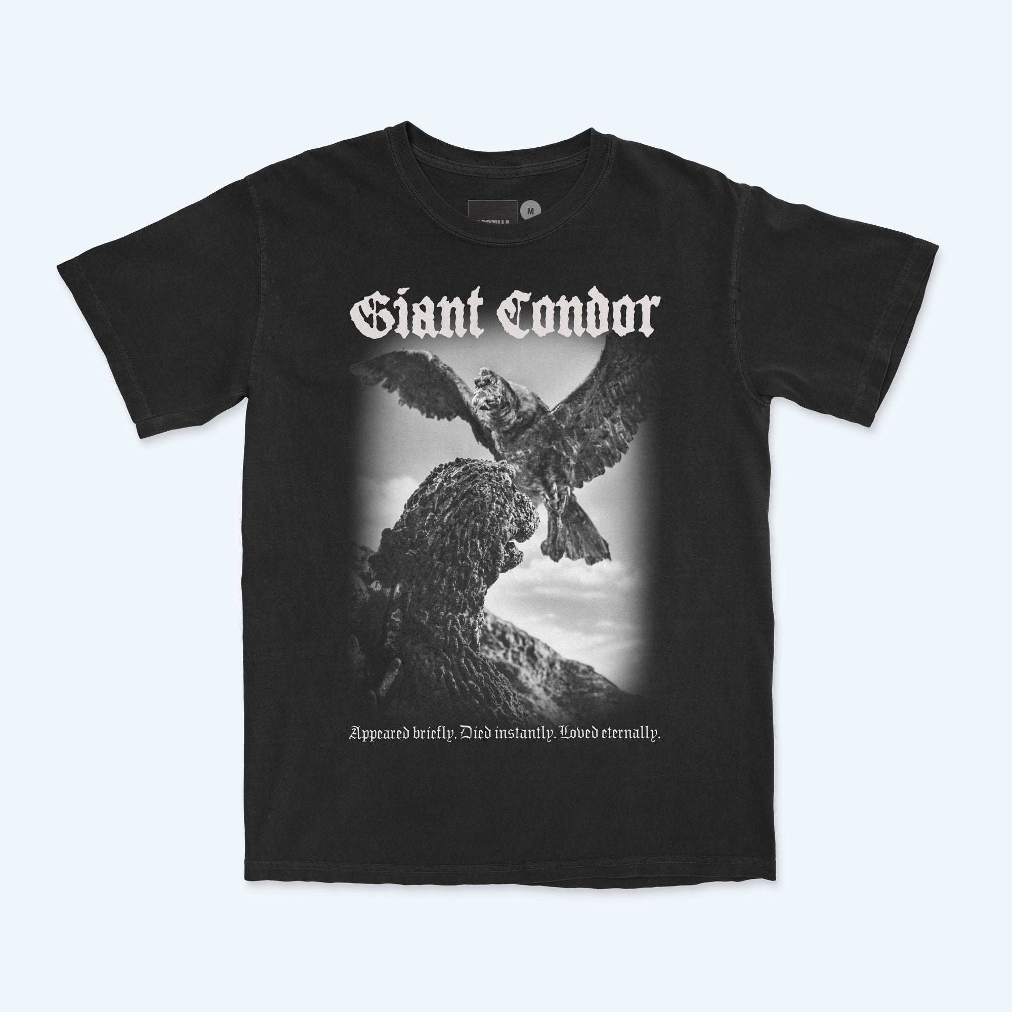 ☆kondo☆ Giant Condor Vintage Black T-Shirt – Godzilla