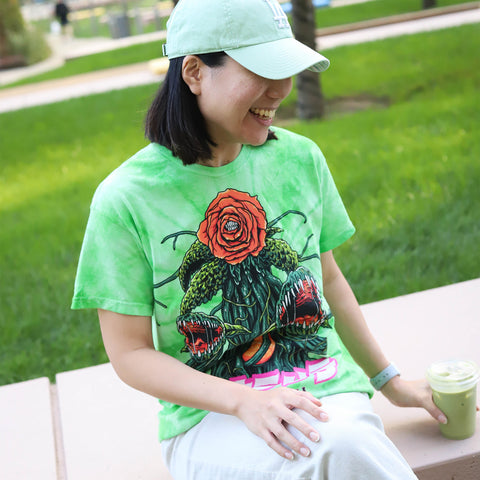 Biollante: A New Life Form Tie-Dye T-Shirt