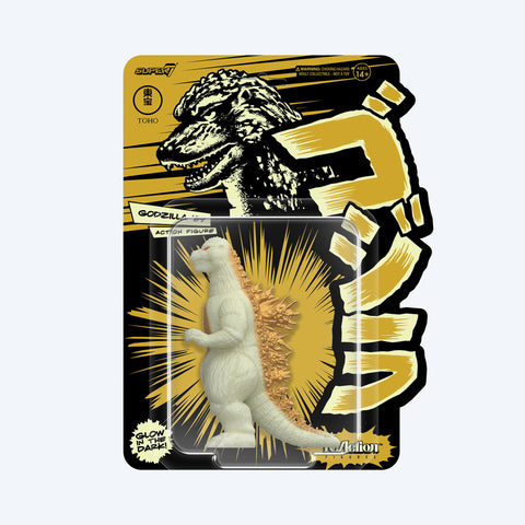 Super7 ReAction Figures Wave 12 (SDCC) - Godzilla '89 (Glow)
