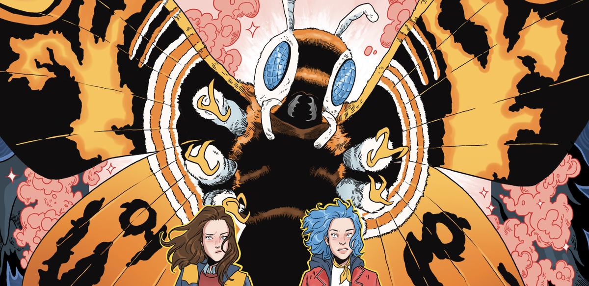 Kaiju Clash in Iceland in 'Godzilla Rivals: Mothra Vs. Hedorah' Comic