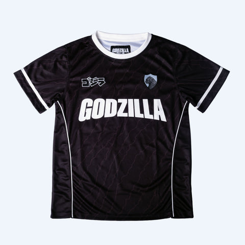 Godzilla 54 Black Soccer Jersey