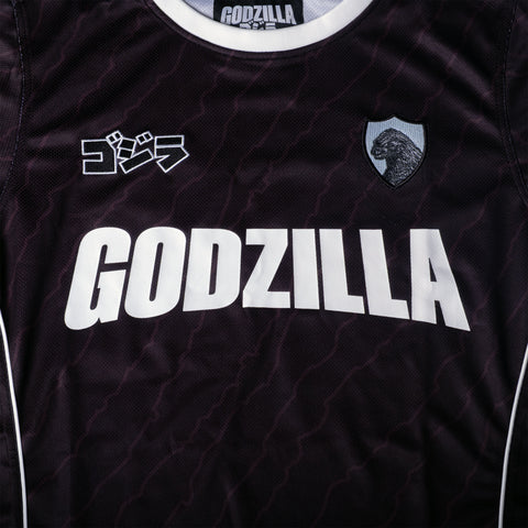 Godzilla 54 Black Soccer Jersey
