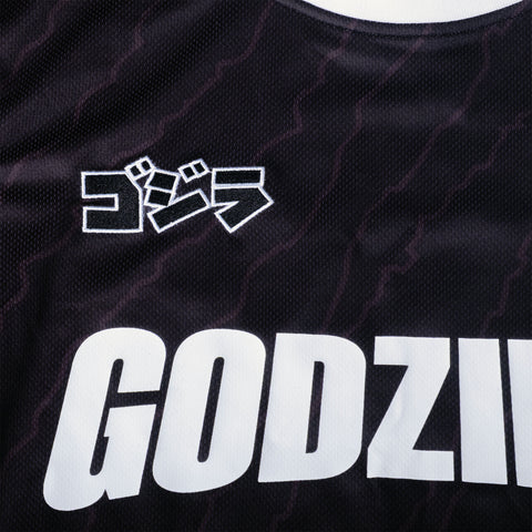 Godzilla 54 Black Soccer Jersey