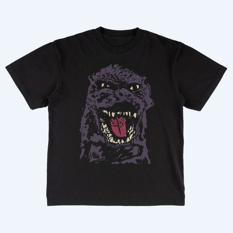Godzilla Sketch Black T-Shirt