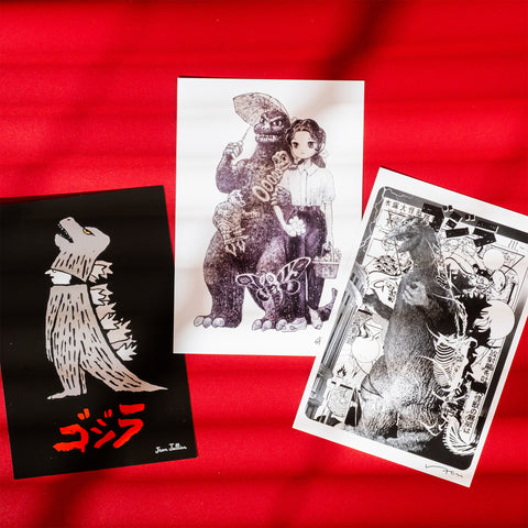 Godzilla the Art Hiroki Tsukuda Postcard