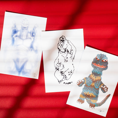 Godzilla the Art Mecha TOKI Postcard