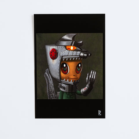 Godzilla the Art Mechagodzilla Pex Pitakpong Postcard