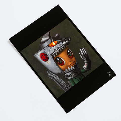Godzilla the Art Mechagodzilla Pex Pitakpong Postcard