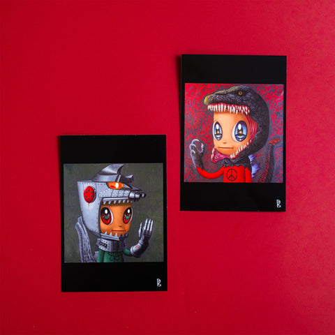 Godzilla the Art Shin Godzilla Pex Pitakpong Postcard