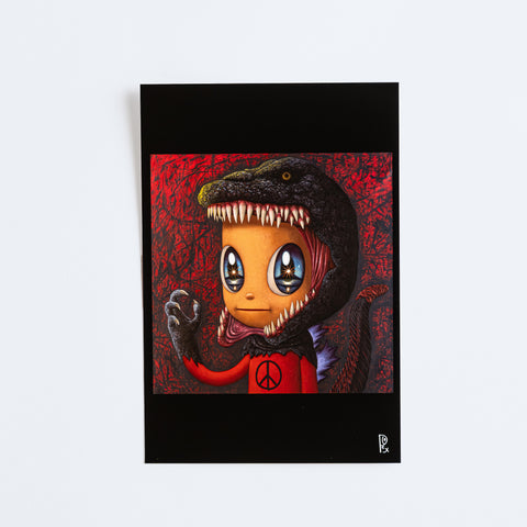 Godzilla the Art Shin Godzilla Pex Pitakpong Postcard