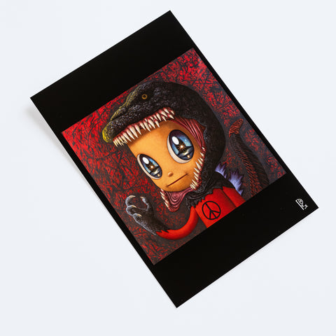 Godzilla the Art Shin Godzilla Pex Pitakpong Postcard