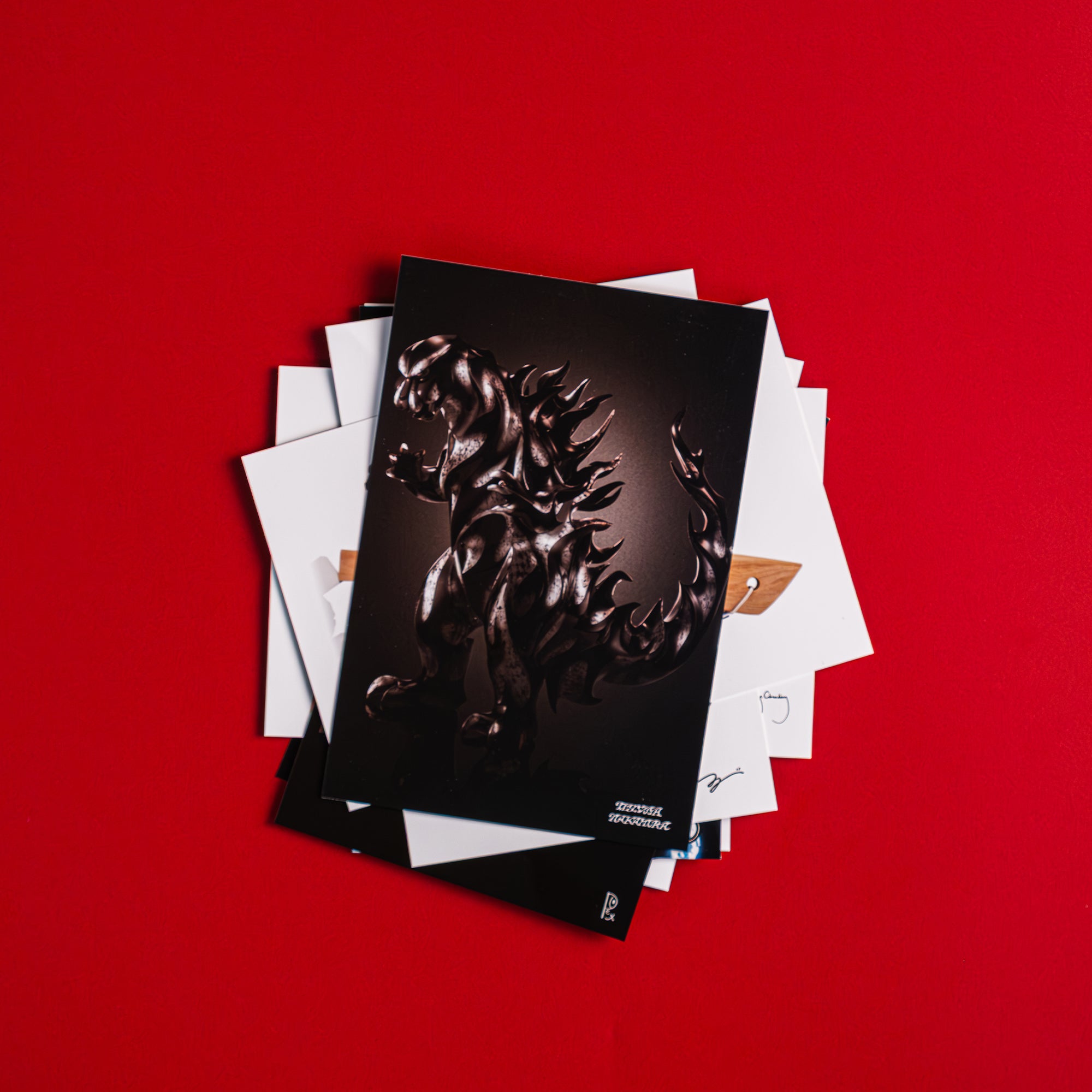 Godzilla the Art Tetsuya Nakamura Postcard