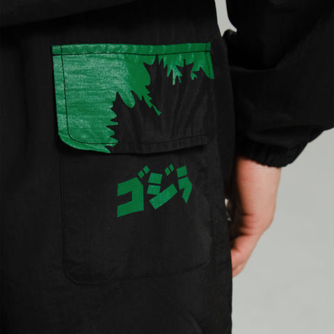 Godzilla Essential Track Short – Green and Black Edition