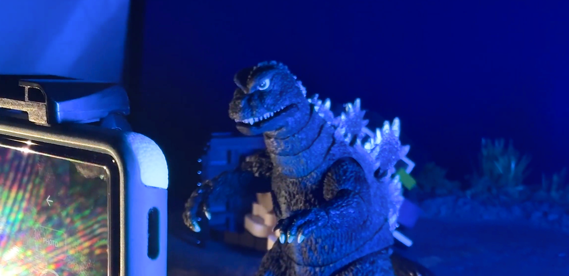 VIDEO: How to Create Stop Motion Animation with Godzilla Figures