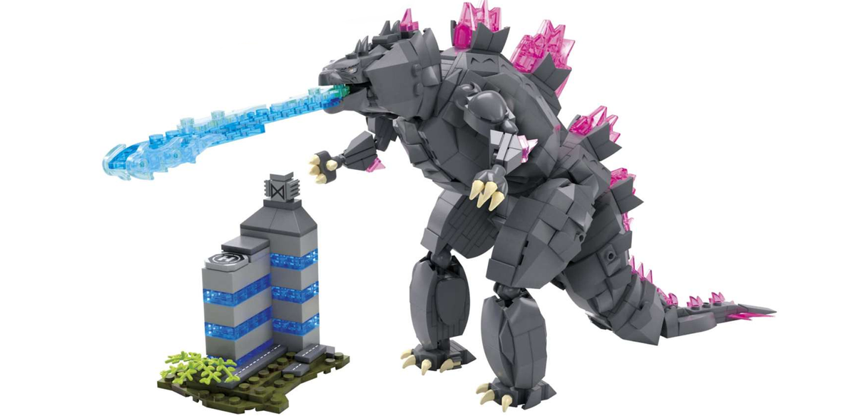 See the Godzilla MEGA Godzilla X Kong: The New Empire Building Toy Kit