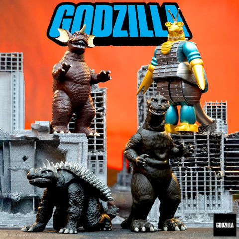 Super7 ReAction Figures Wave 05 - Godzilla '55 (Grayscale)