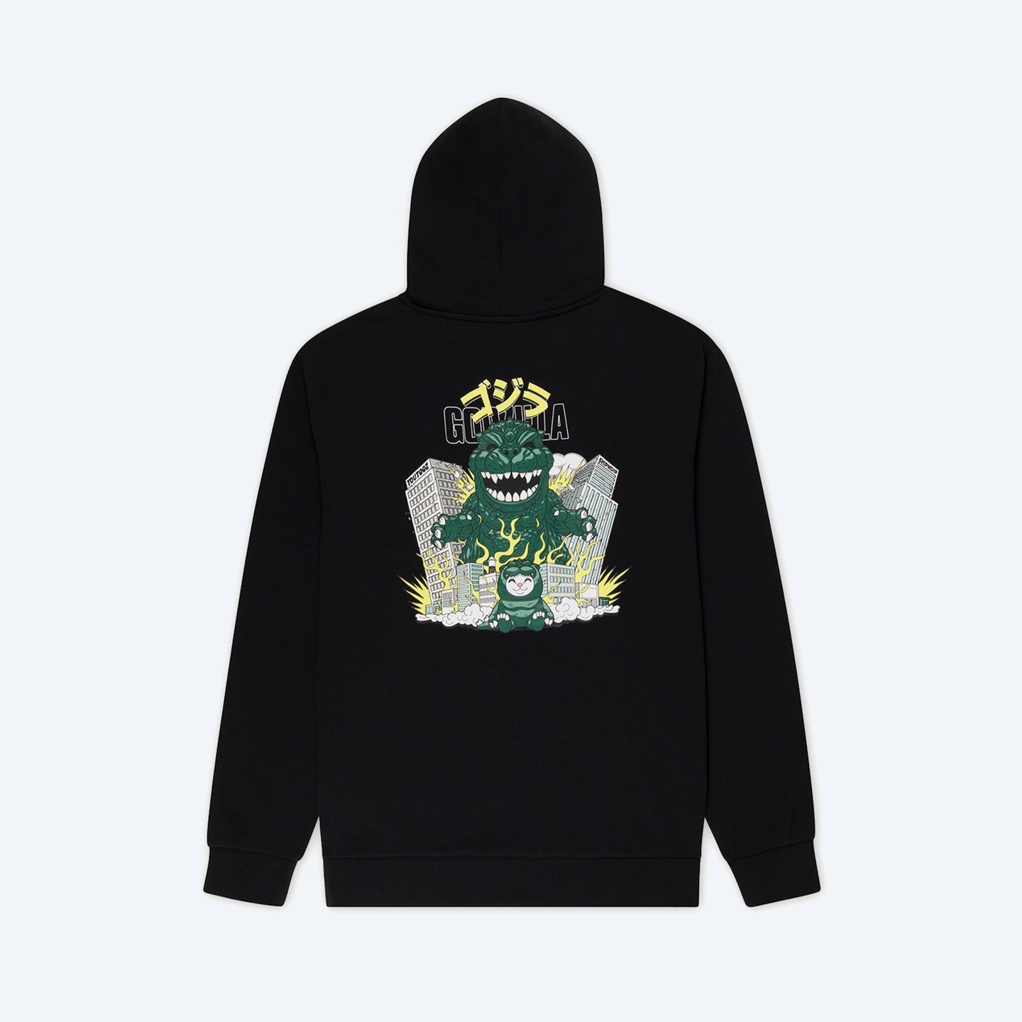 Mens Vintage T-Shirts vintage Godzilla Loose Couple Hooded Sweater main image 0
