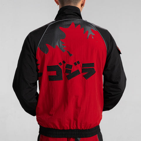 Godzilla Essential Track Jacket – Red and Black Edition