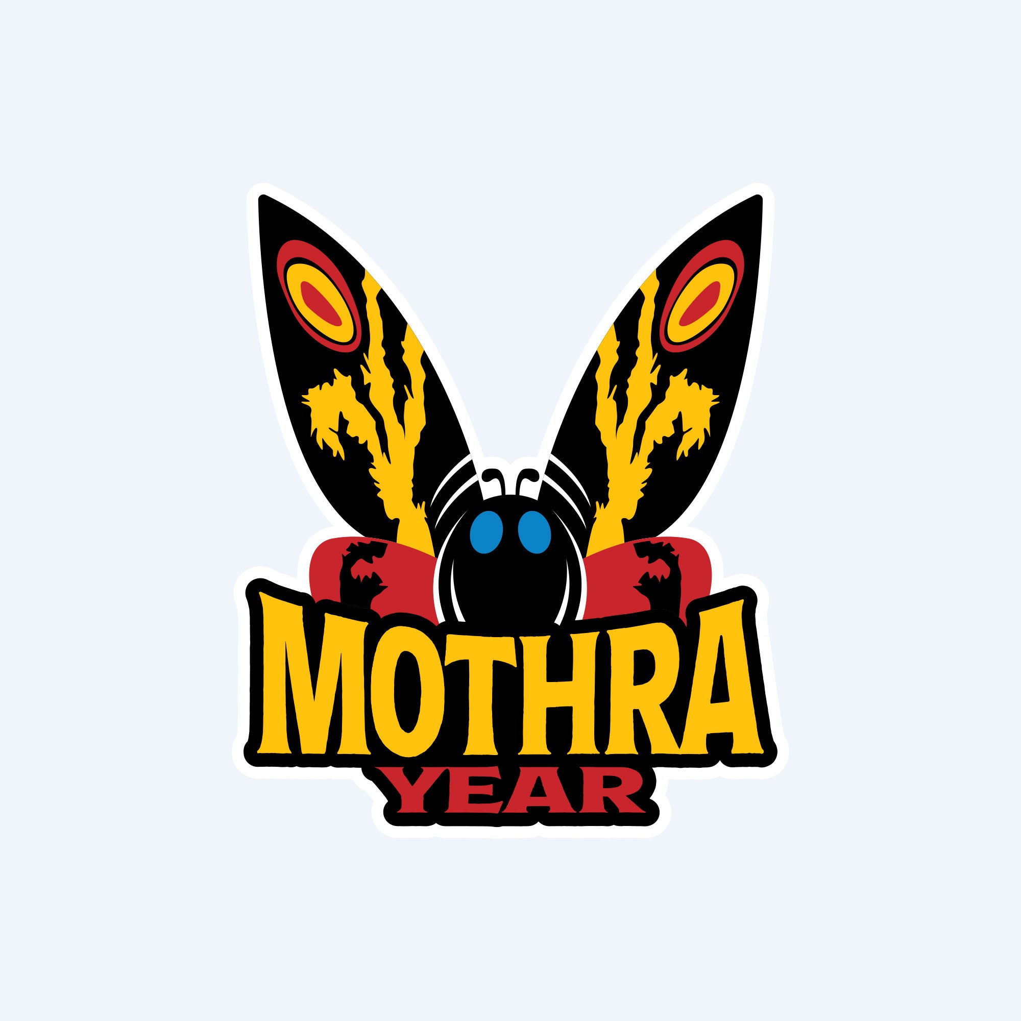 Mothra Sticker 4-Pack – Godzilla