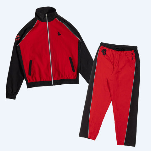 Godzilla Essential Track Suit – Red and Black Edition