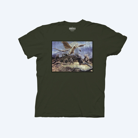 Destroy All Monsters Group T-Shirt
