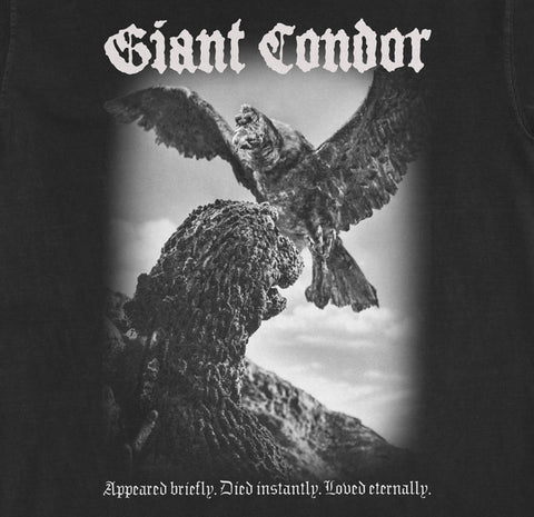 Giant Condor Vintage Black T-Shirt