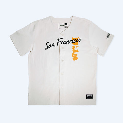 Godzilla Baseball Collection: 70th Anniversary San Francisco Jersey